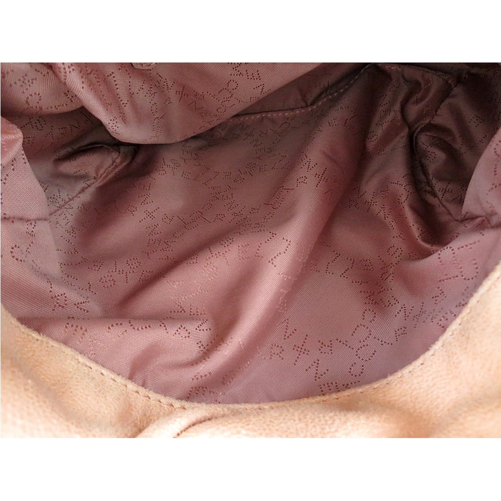 Stella McCartney Peach Shoulder Bag with Chain Trim - Picture 12 of 16